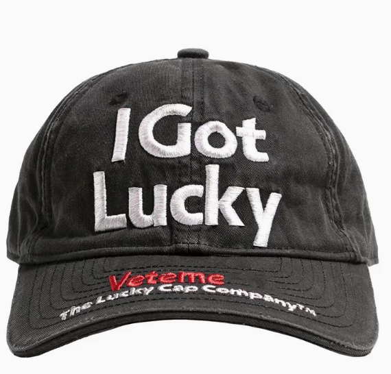 Vetements I Got Lucky Cap