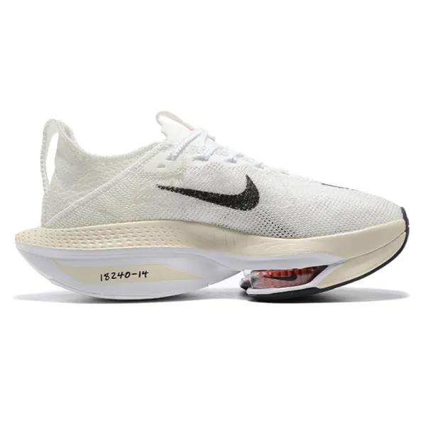 Nike ZoomX Vaporfly Next% 2 White Beige Running Shoes - 25