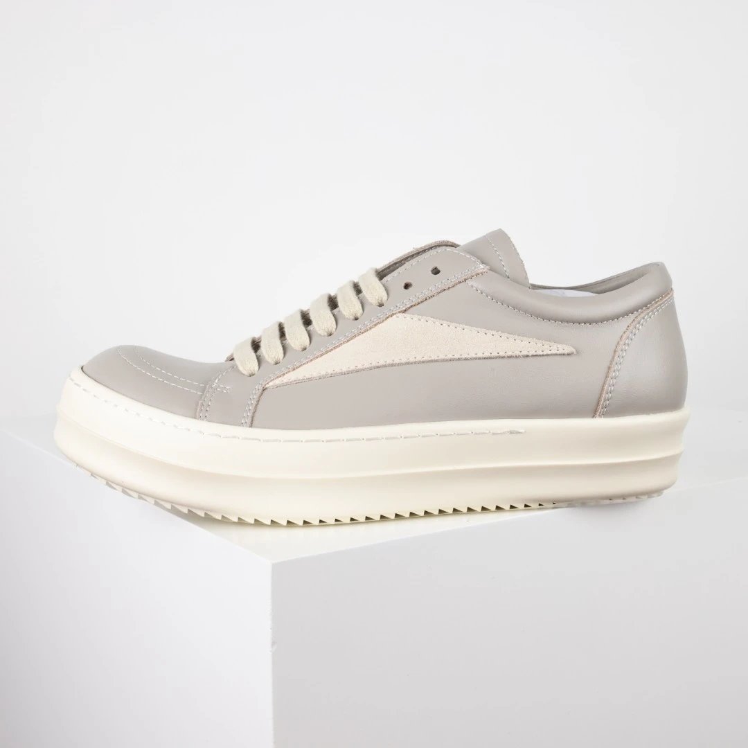 Rick Owens DRKSHDW Low Vulcanized Sneakers Gray