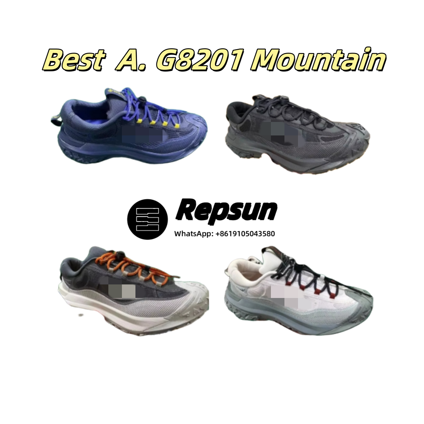 Nike ACG Mountain Fly Low Gore-Tex White / Gray Sneakers Running Shoes - 2