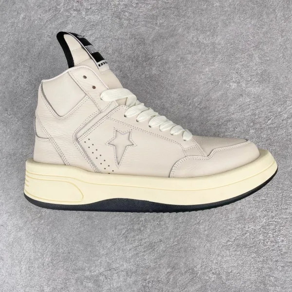 Converse Pro Leather High Cream Sneakers - 1