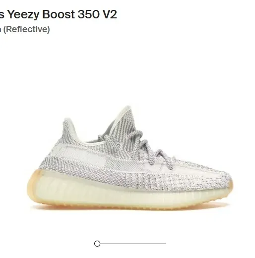 Adidas Yeezy Boost 350 V2 Reflective Sneakers - 1