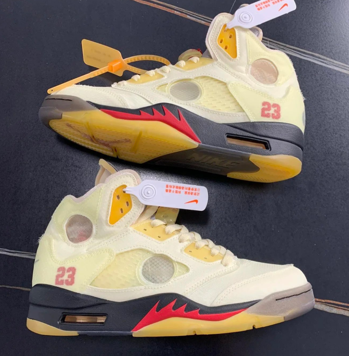 Jordan 5 Retro SP Off-White Sail DH8565-100