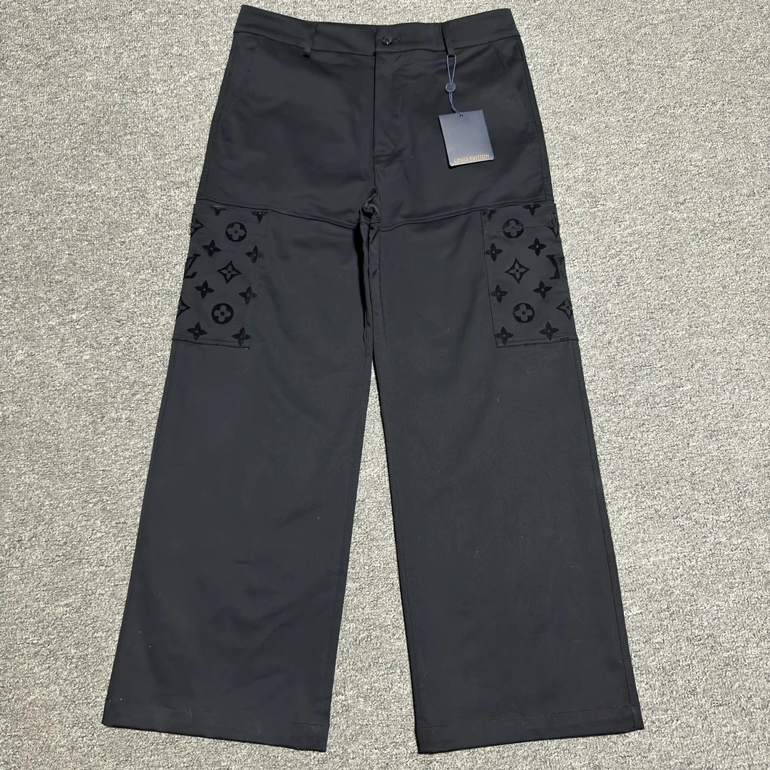 Louis Vuitton Flocked Trousers