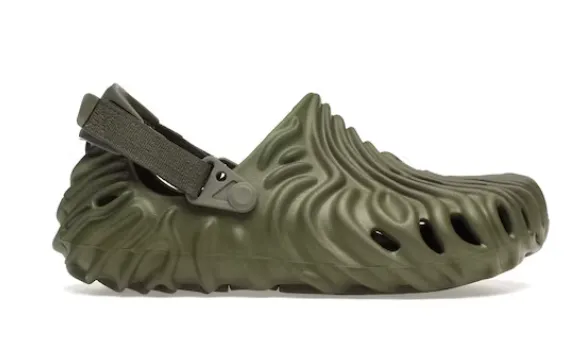 Crocs Wave Clog Olive Green Sandals - 1