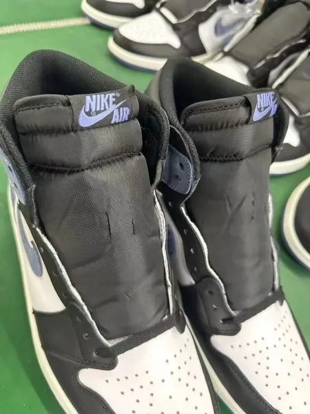 Air Jordan 1 High OG 'Stealth' Black / Gray / White Sneakers Basketball Shoes - 5