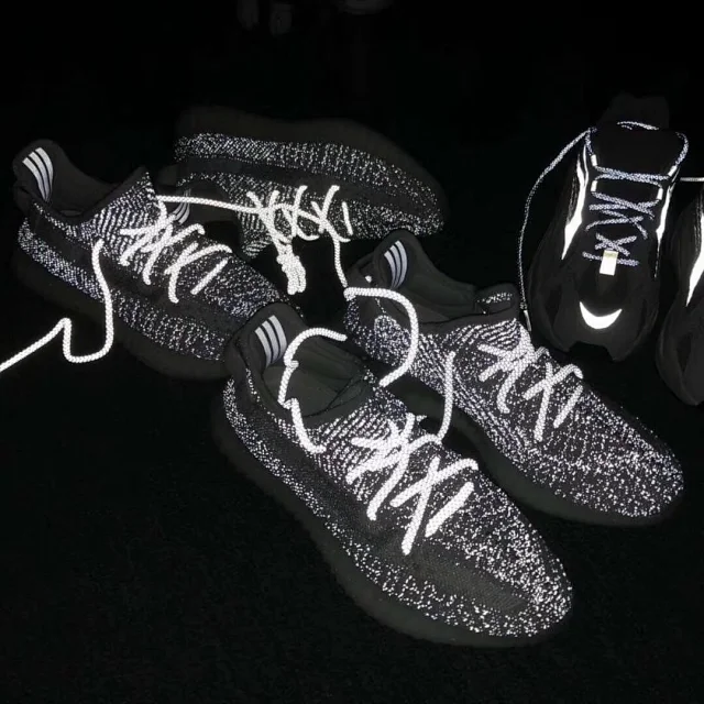 Adidas Yeezy Boost 350 V2 Synth Reflective Sneakers - 6