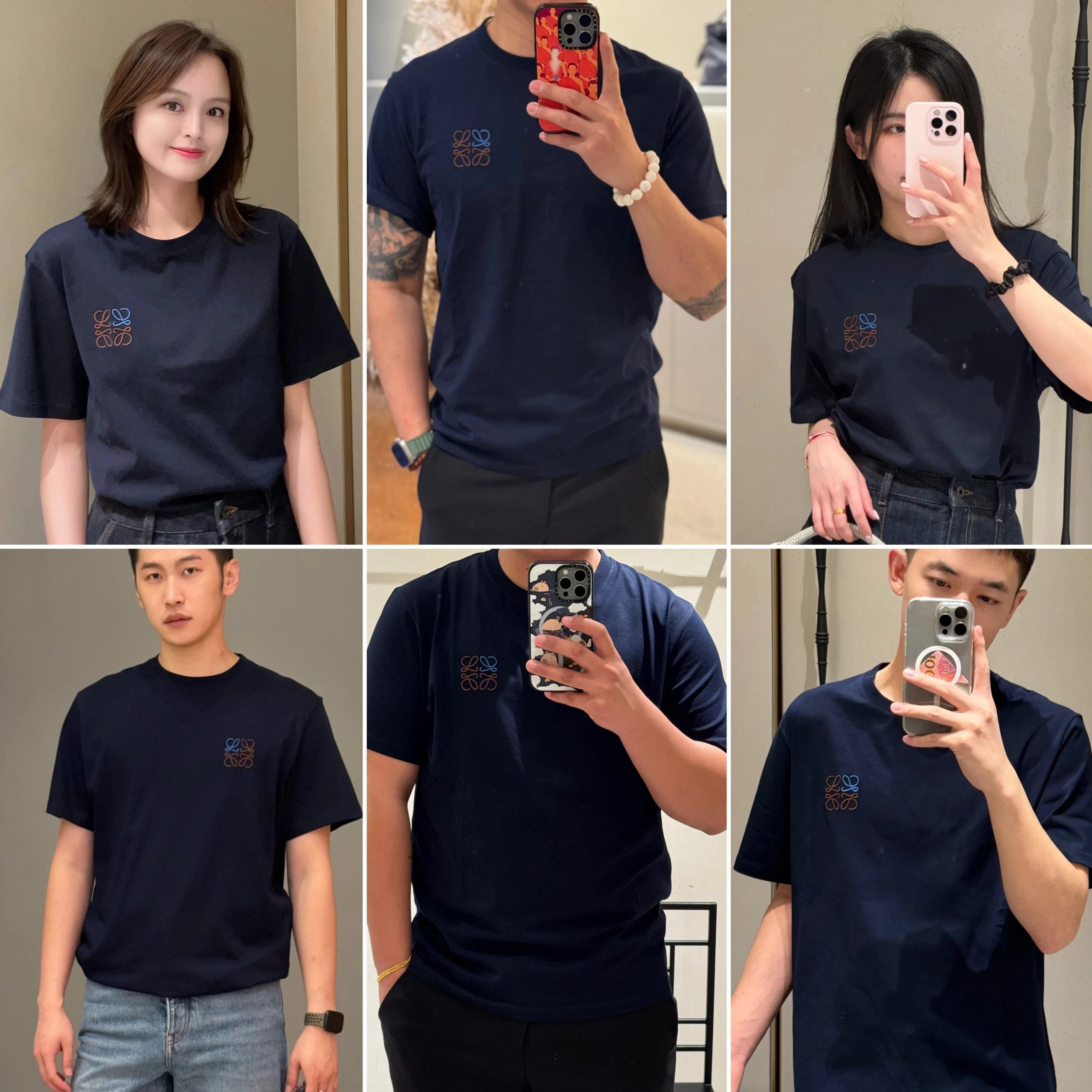 Loewe Dual-Tone Logo T-Shirt