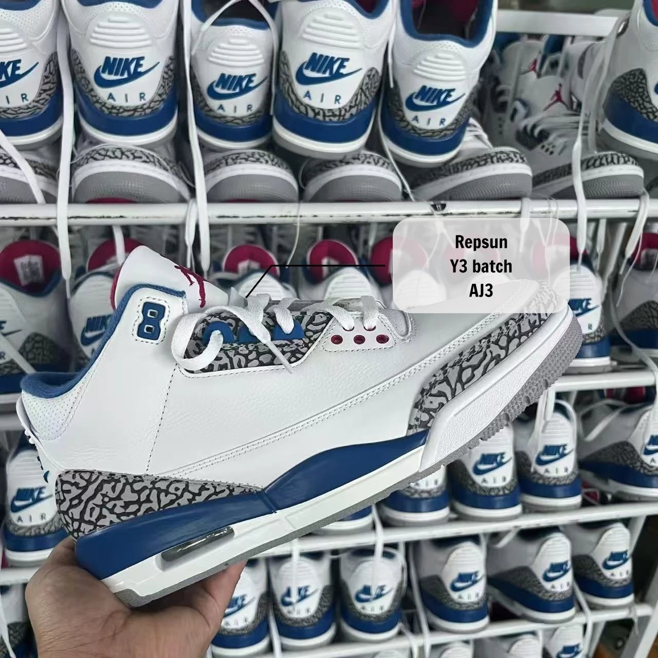 Jordan 3 Retro OG True Blue 854262-106