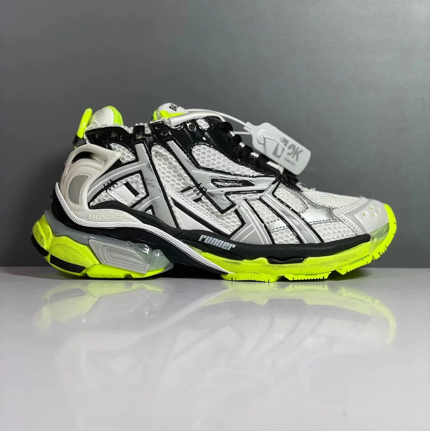 Grey fluorescent green