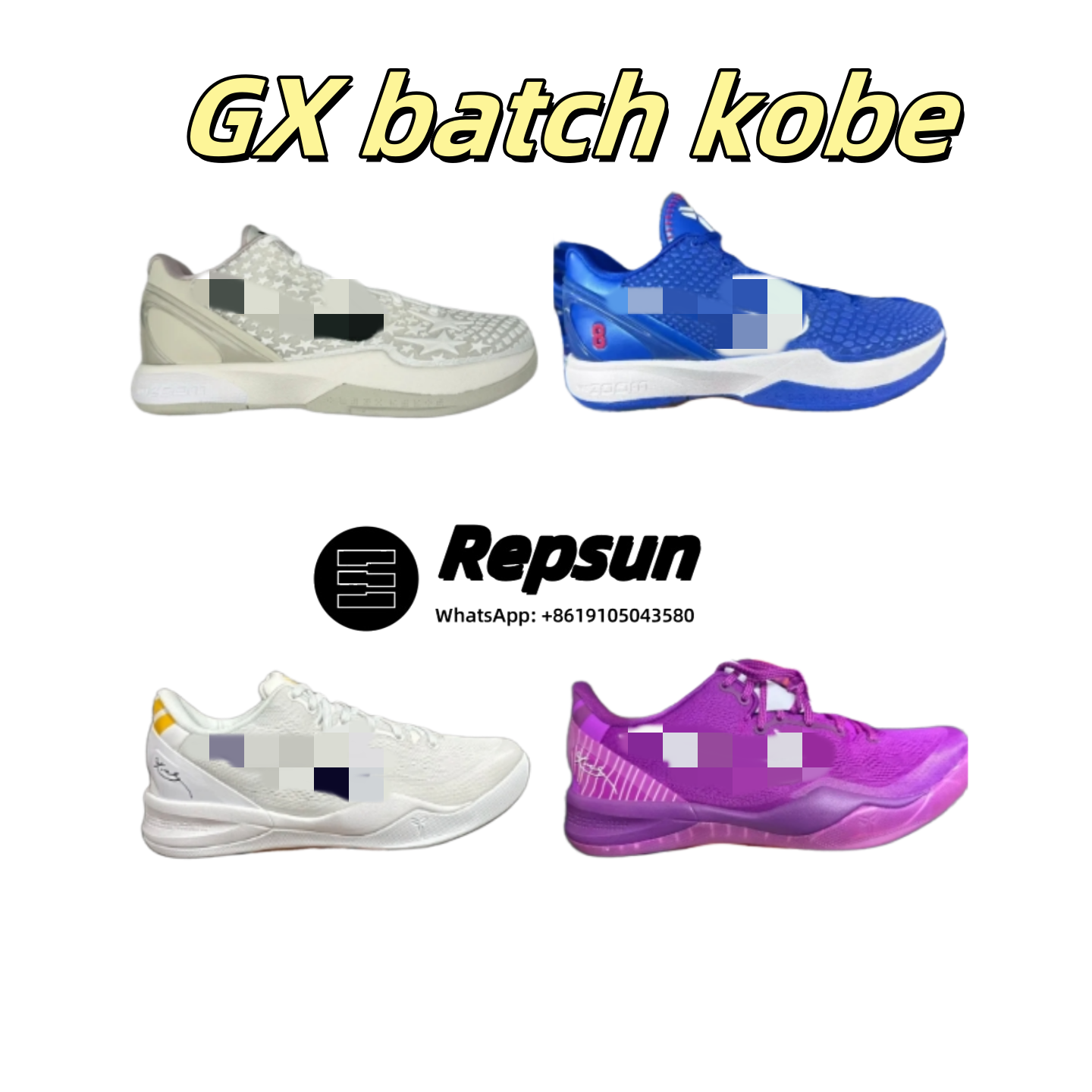 RS003 G*X batch ko*be what*app: +8619105043580