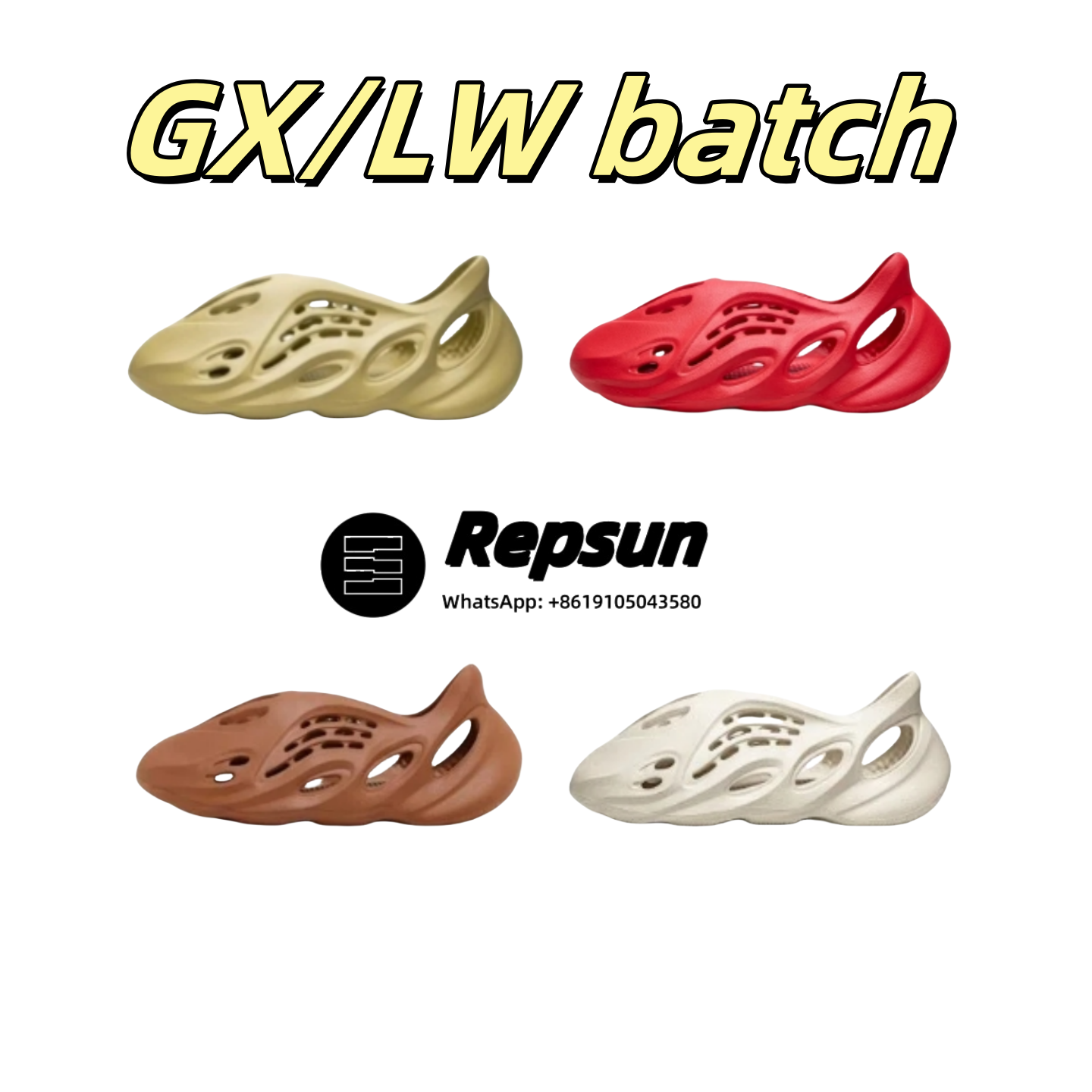 【G*X/L*W batch】 Y*eezy Fo*am Run*ner what*app: +861910504358 - 134529