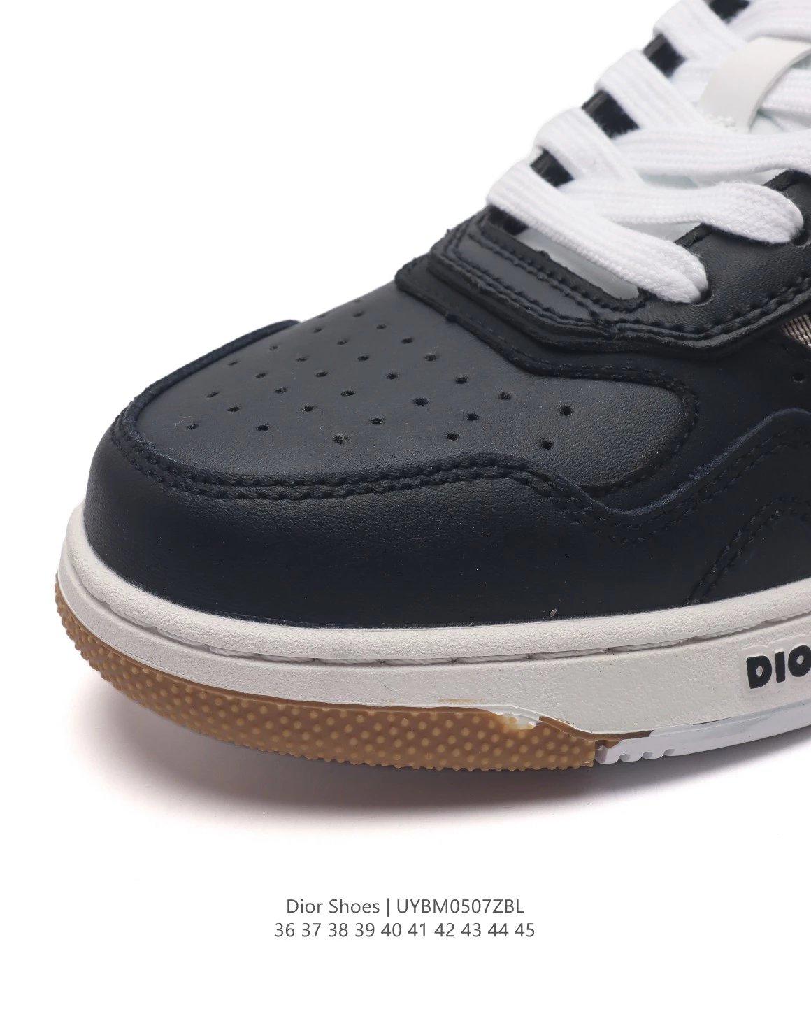 Dior B23 Oblique Gray White Sneakers - 27