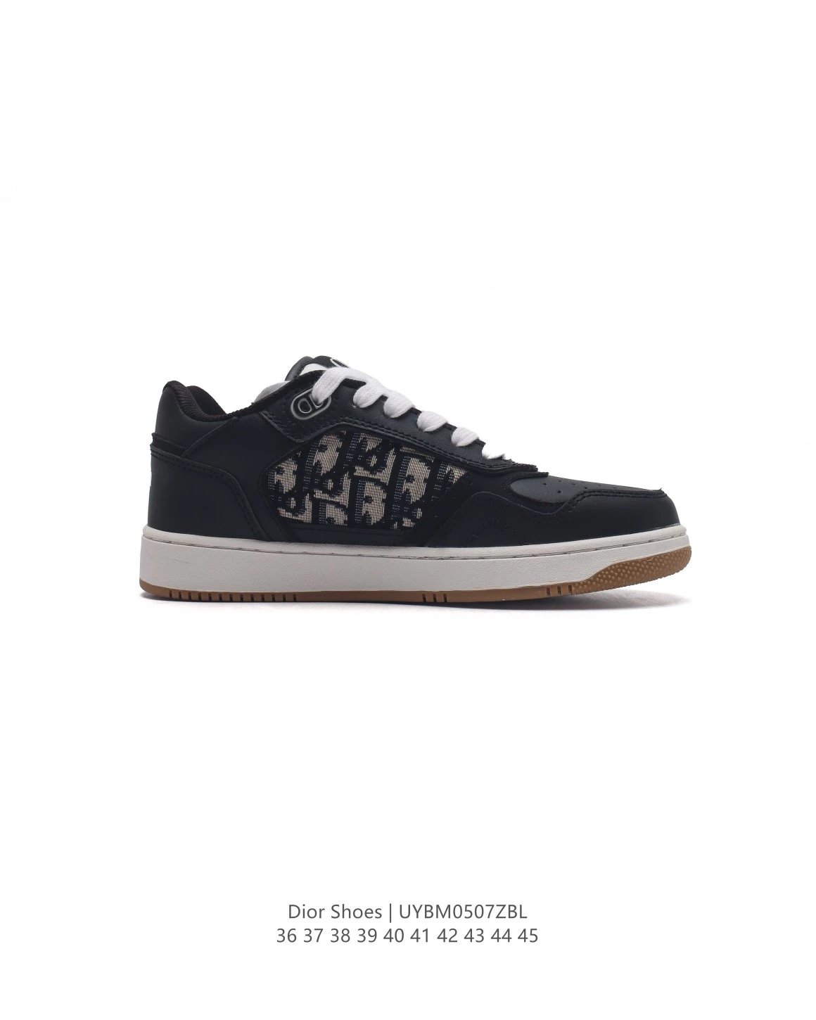 Dior B23 Oblique Gray White Sneakers - 23
