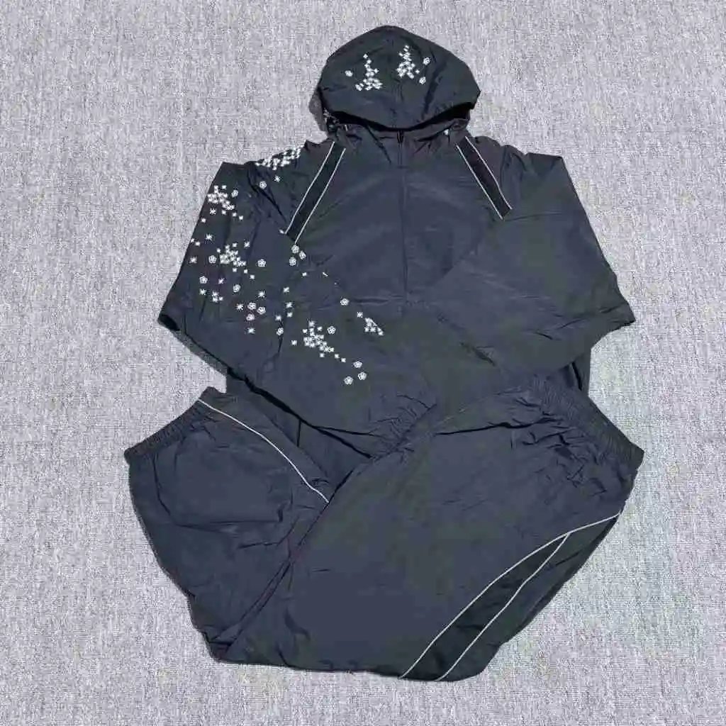 Black Embroidered Suit