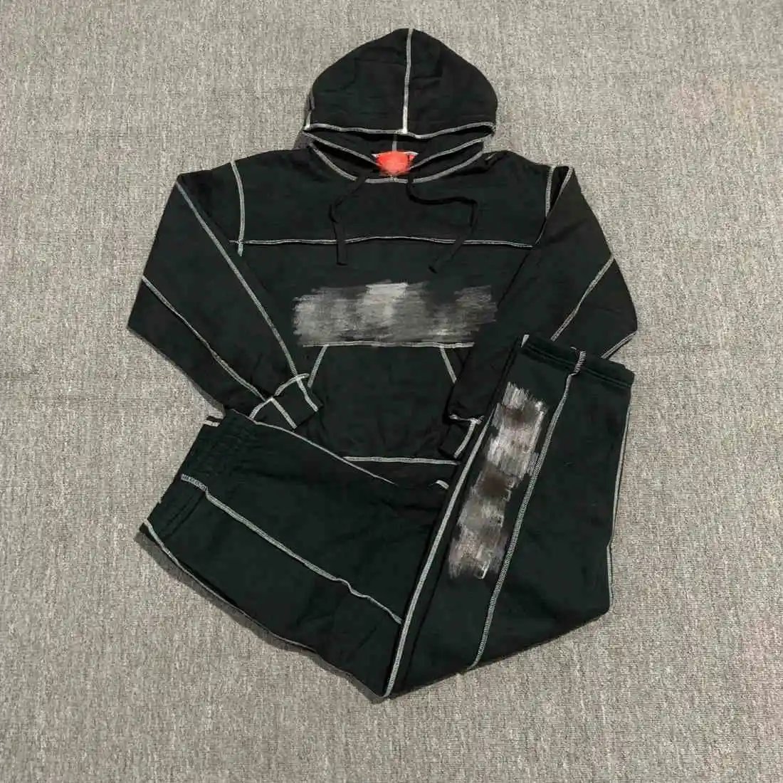 Black Stripe Suit