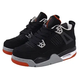 thumbnail for 童鞋J4  黑红408452-060