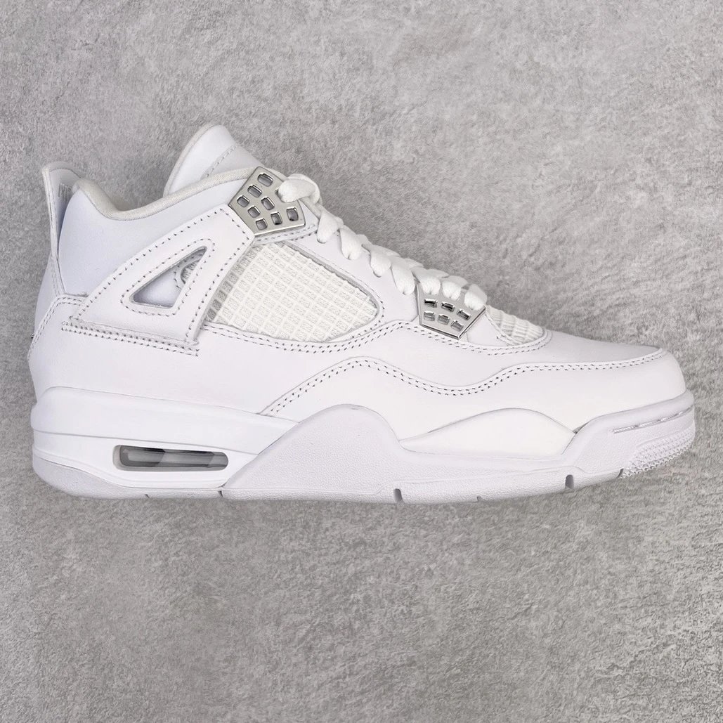GX Batch AJ4 Retro Pure Money White Cat 308497-100