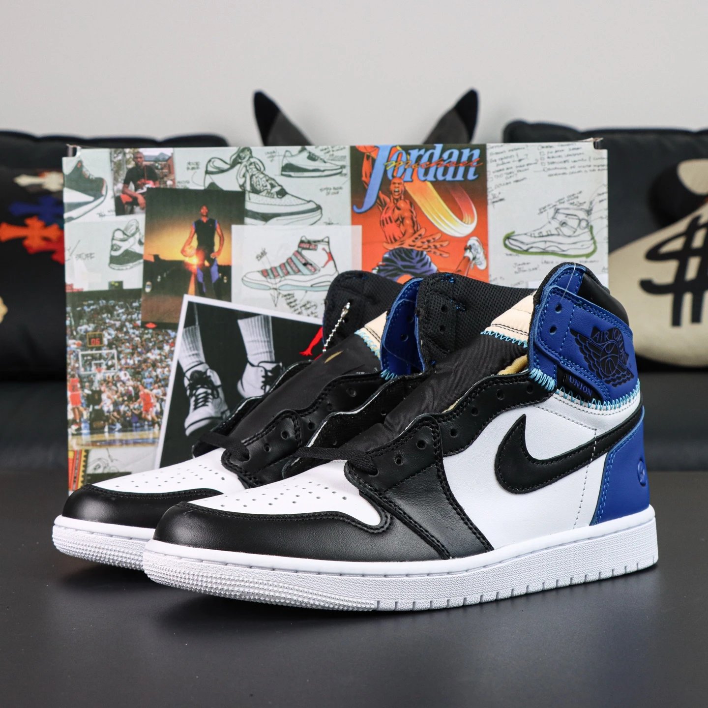[AJ1 UN Lightning Blue] IO7847-001