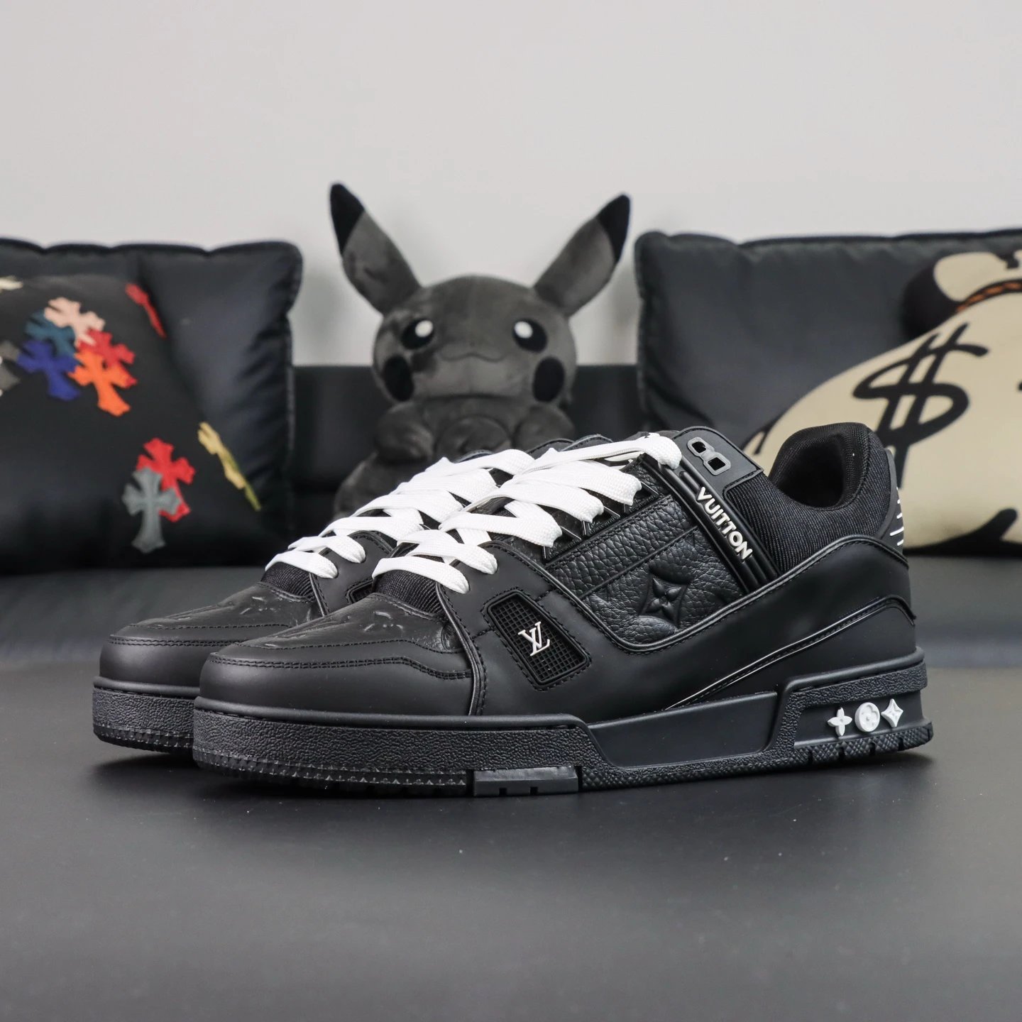 Black Embossed