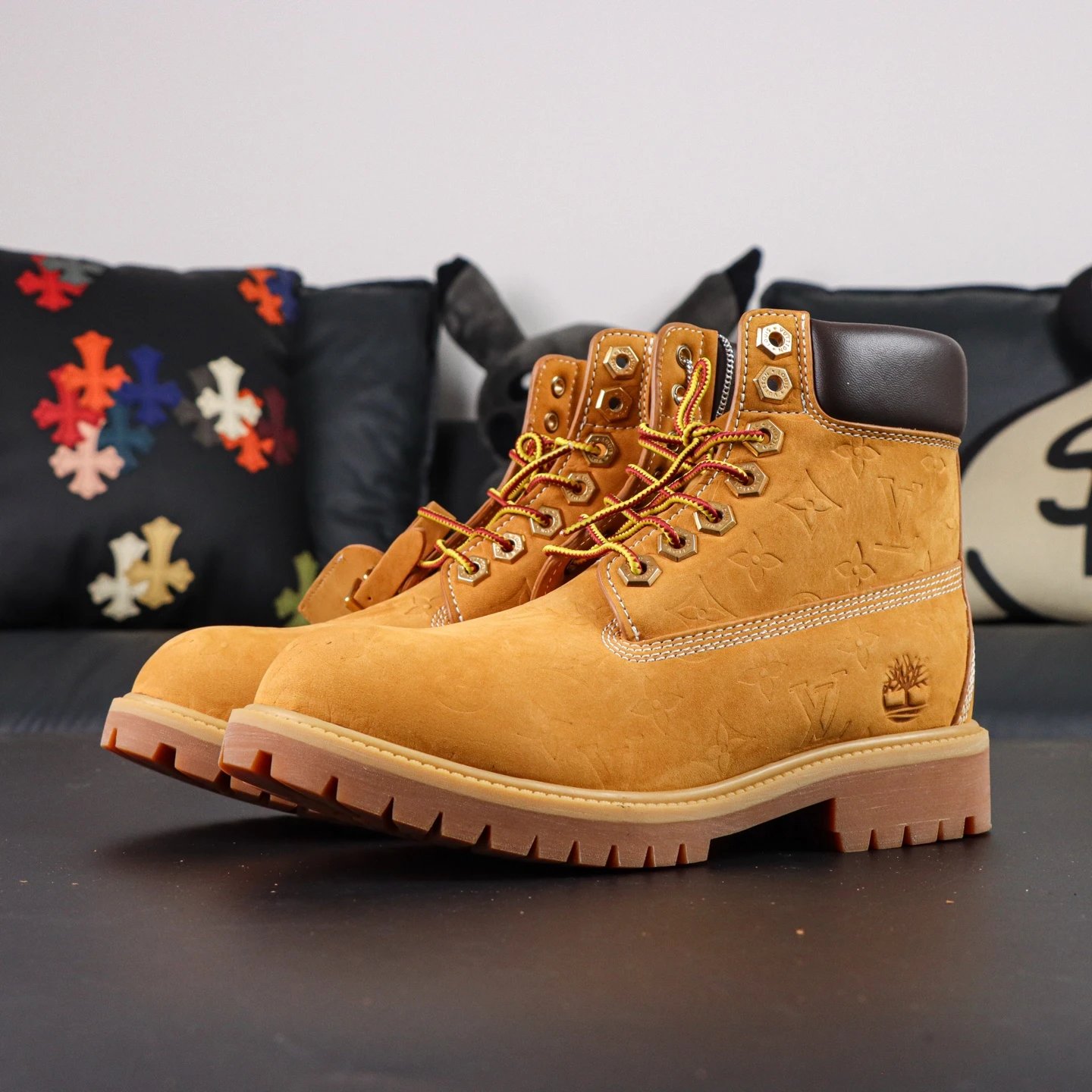 Yellow 1V high top