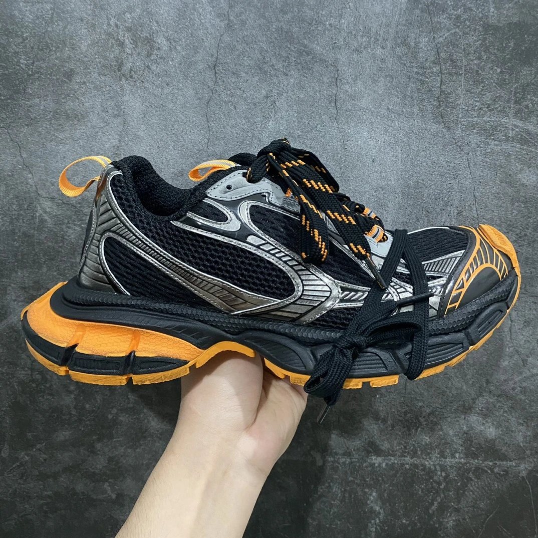3XL Black Orange