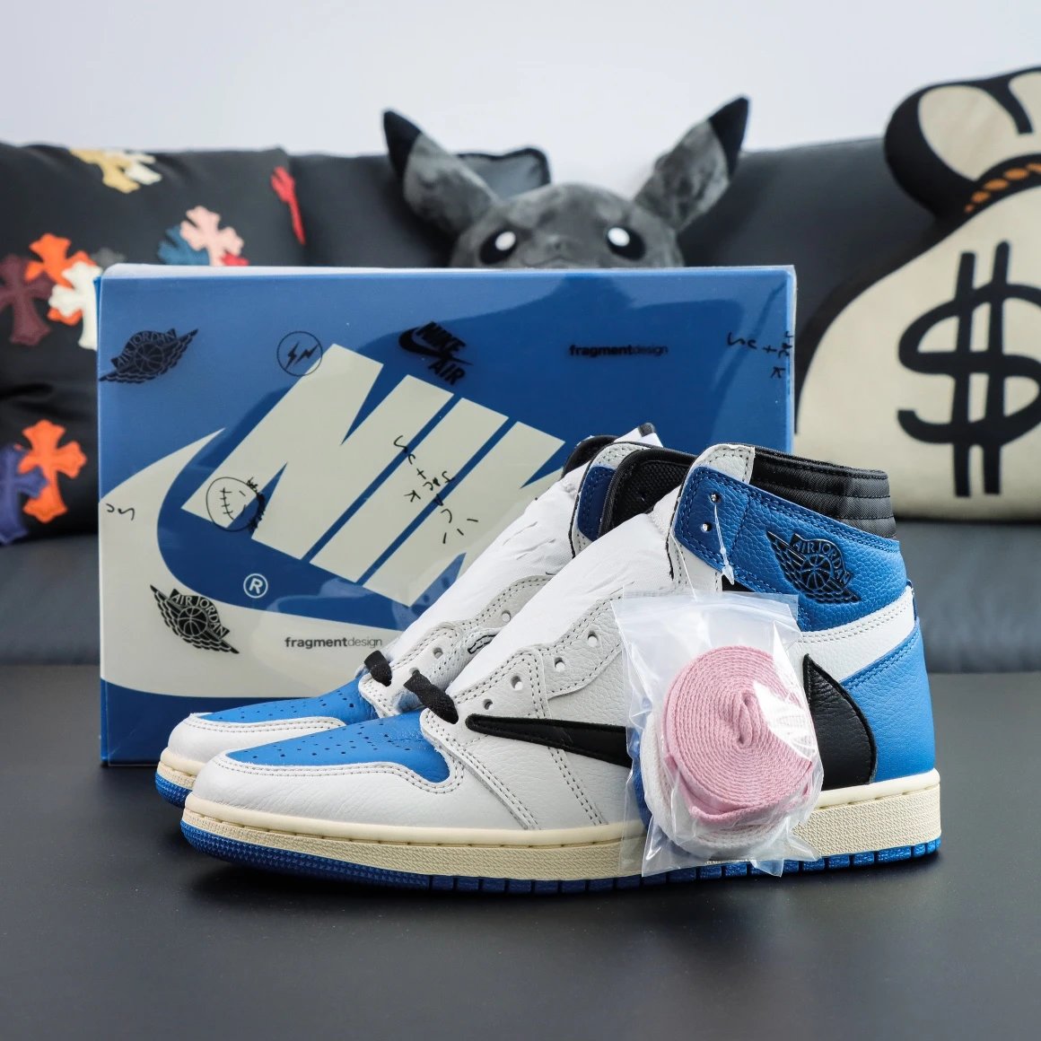 [J1 TS White/Blue High] DH3227-105