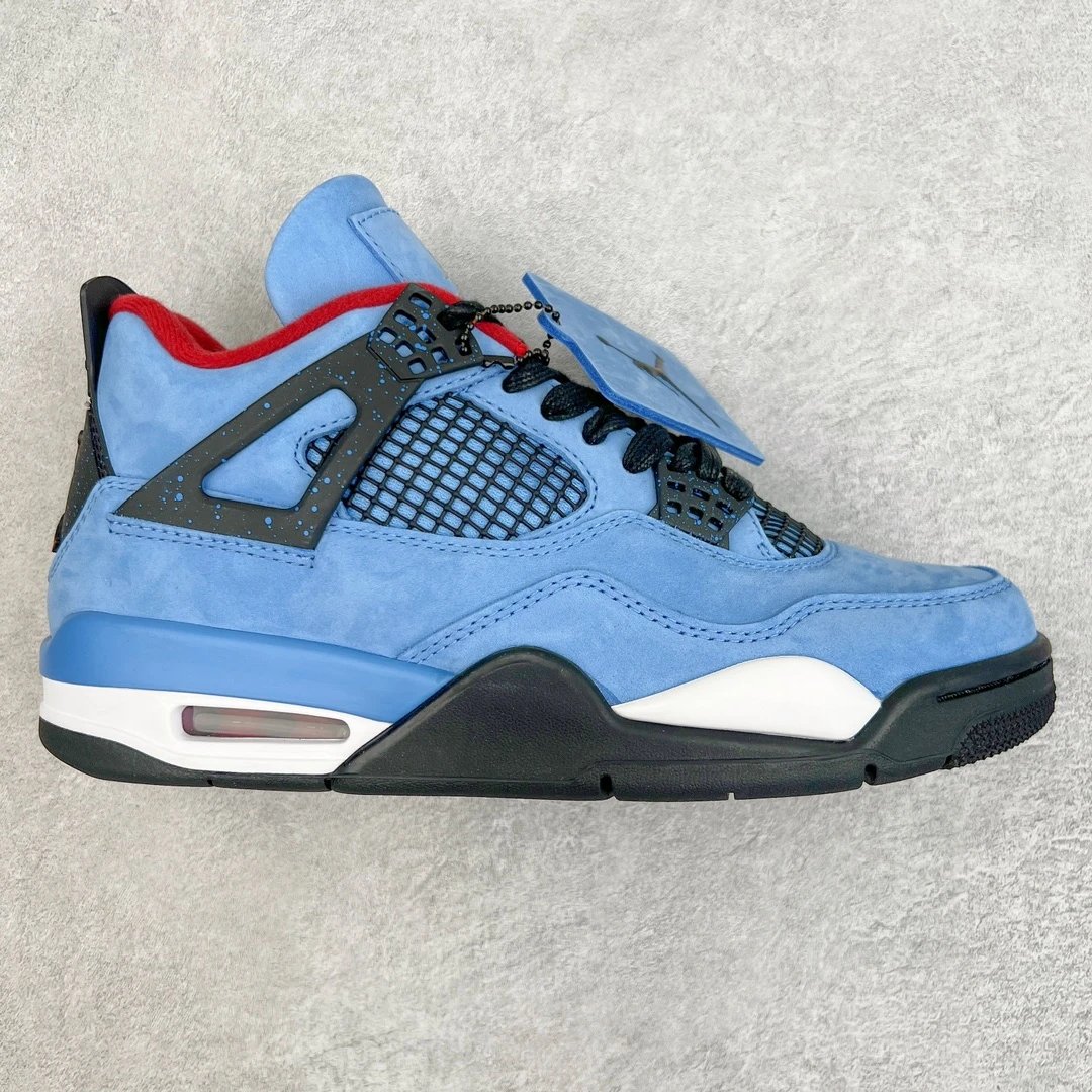 J4 TS Blue Suede Leather 308497-406
