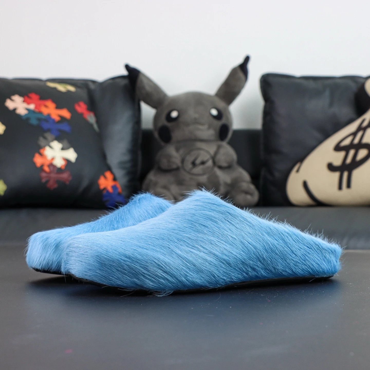 Blue Horsehair