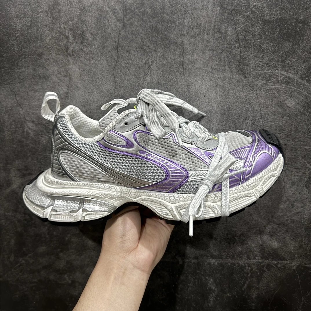3XL Silver Purple