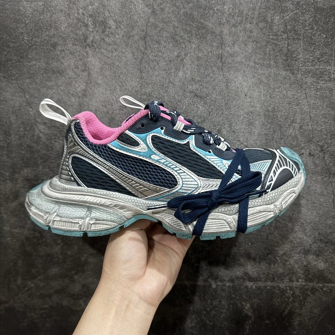 3XL Blue Pink