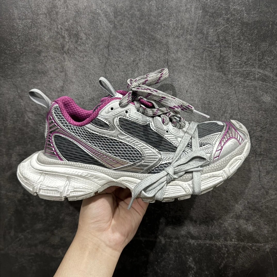 3XL gray white purple