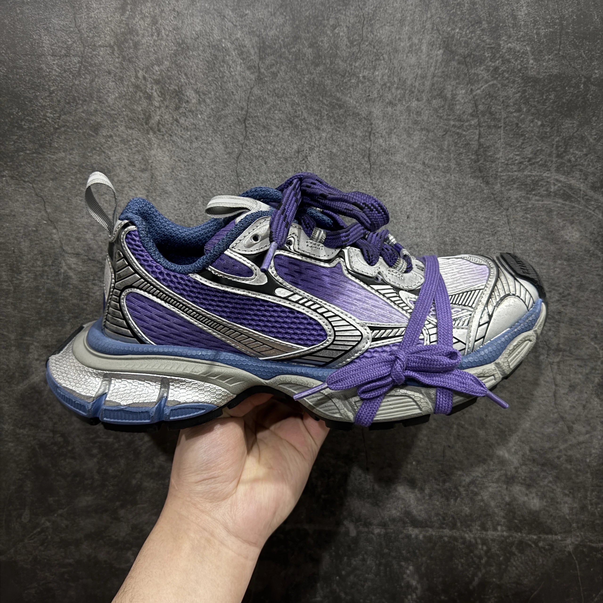3XL gray purple gradient