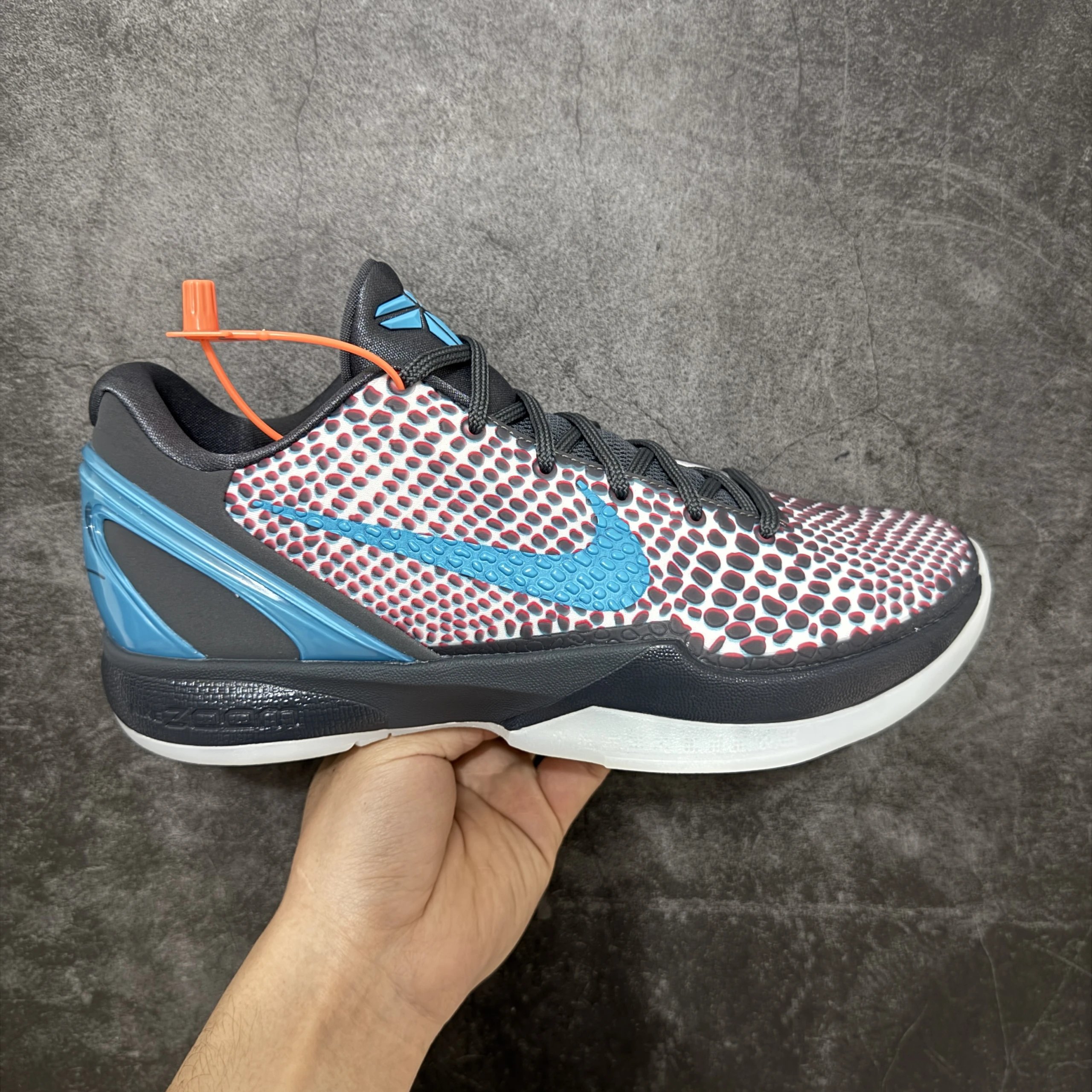 IQ3902-002 Blue Black Red