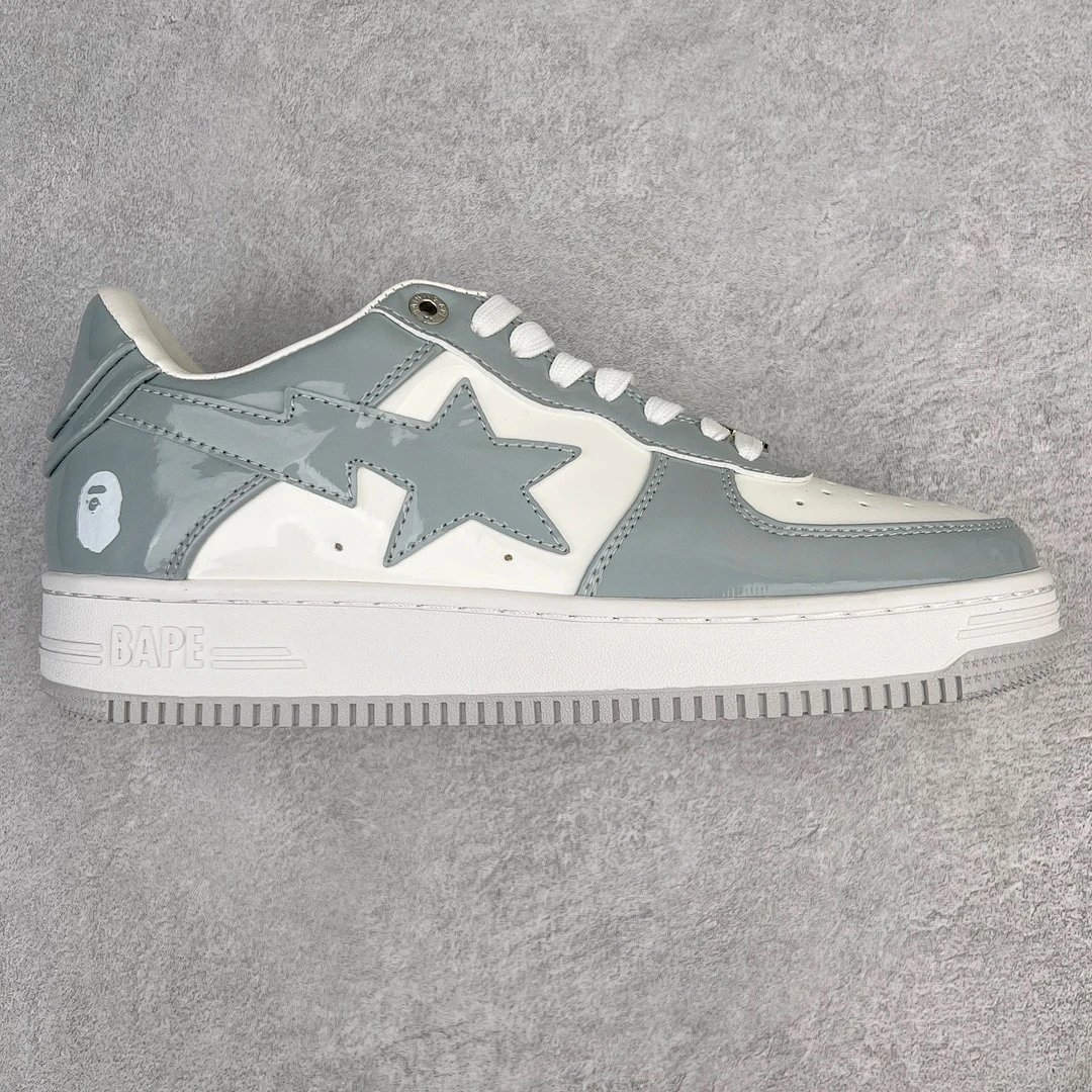Gray Patent Leather