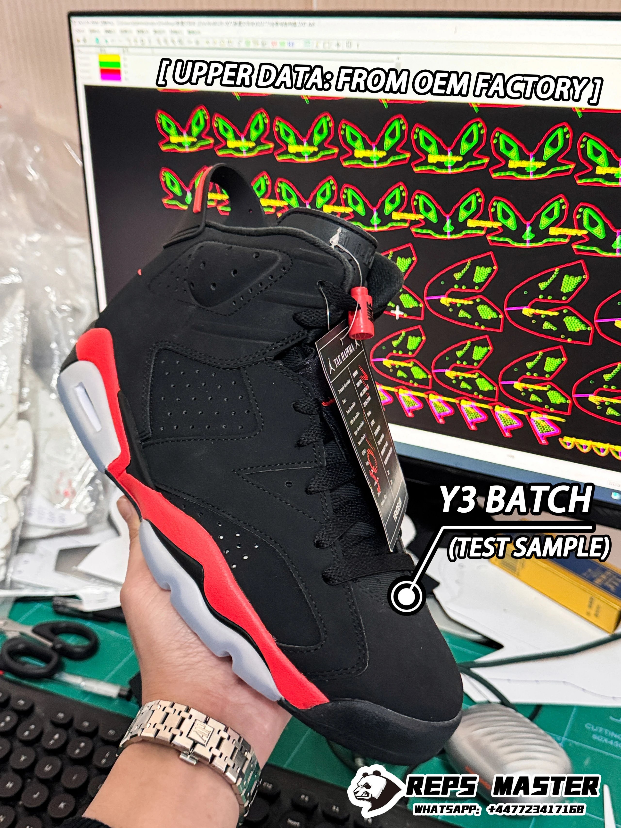 【6 New Black/Red】CT8529-001