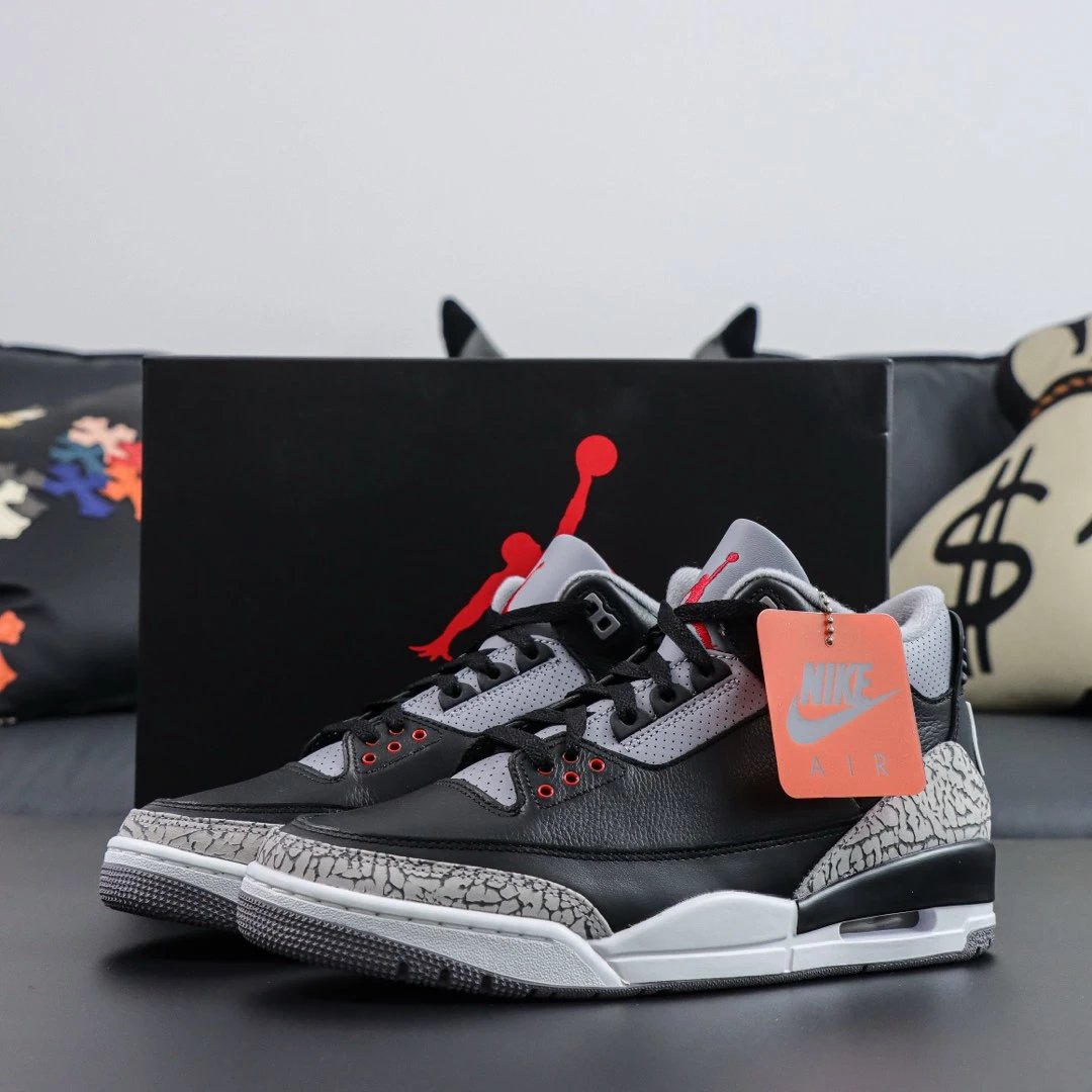 J3 New Black Cement DN3707-010