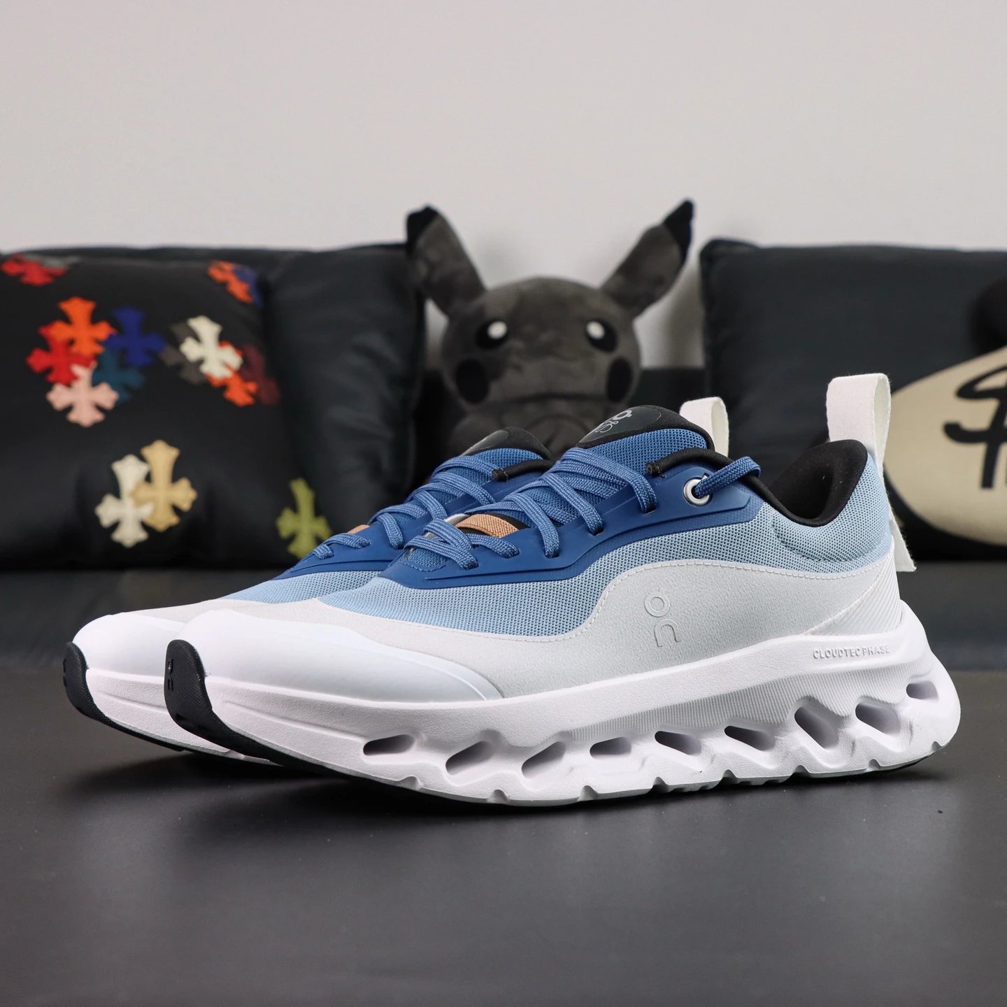 White/Blue