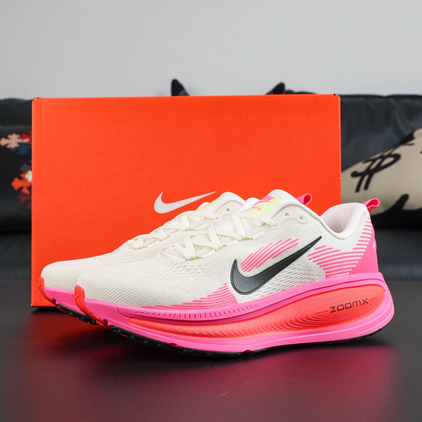 White Pink Orange