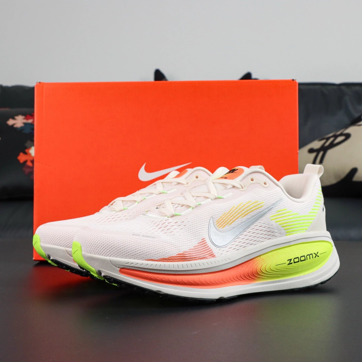 White Orange Green