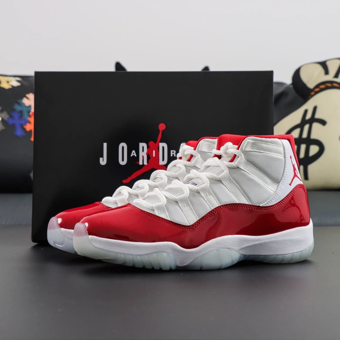 [J11 White Red] CT8012-116