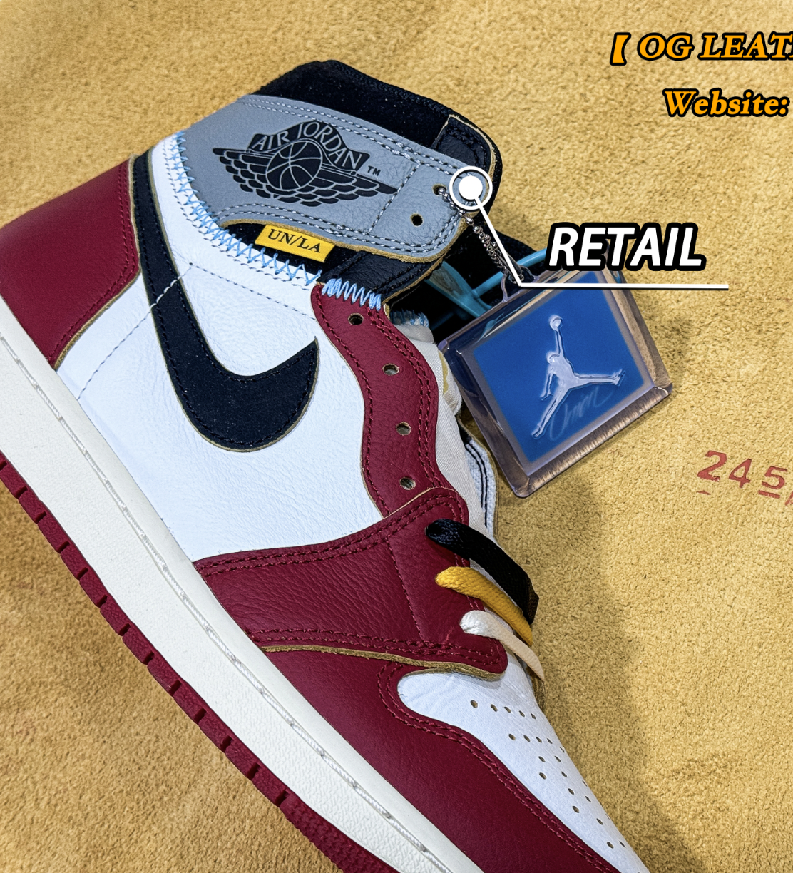 [J1 UN Black/Red/Gray] HV8563-600