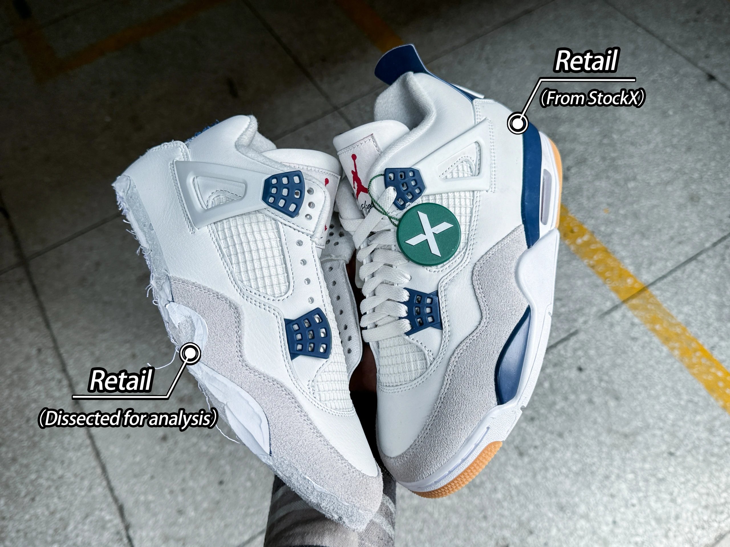 SB White Blue DR5415-100