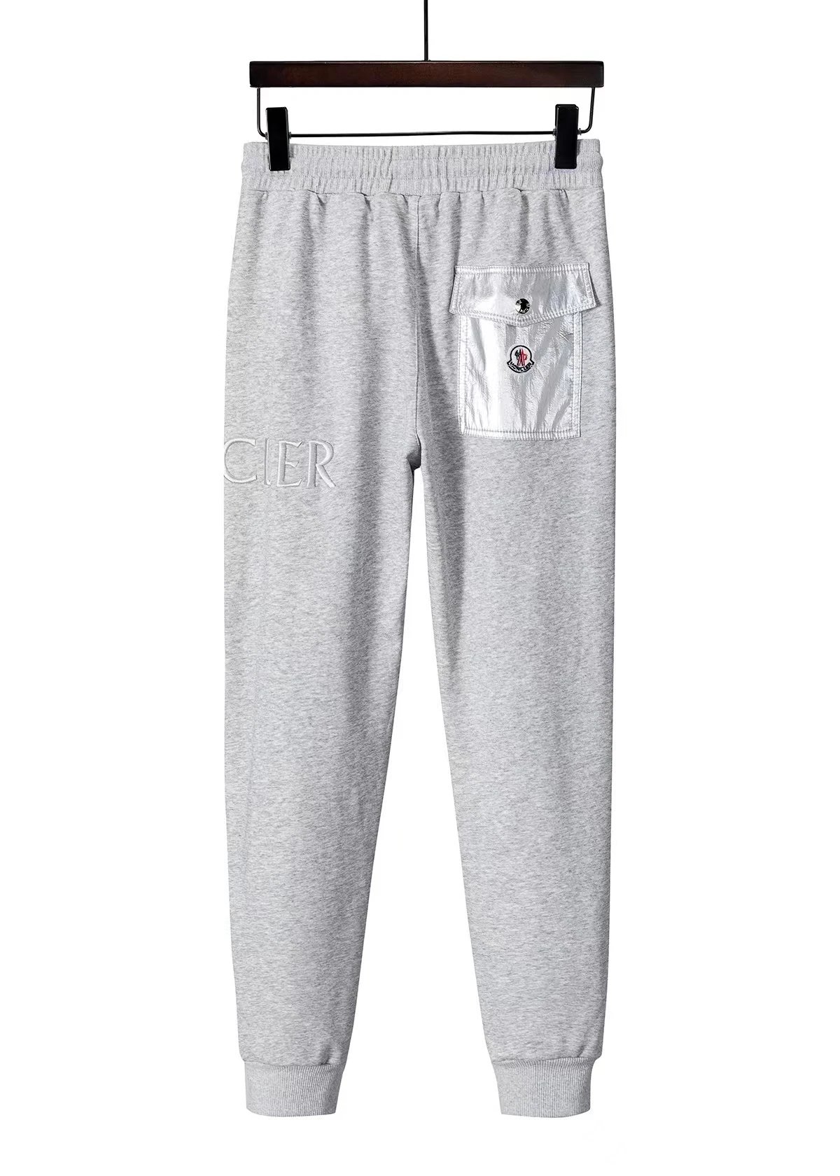 Moncler Genius Tracksuit Black with Red-White-Blue Trim - 11