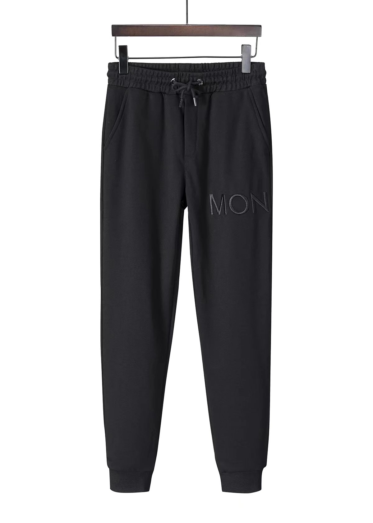 Moncler Genius Tracksuit Black with Red-White-Blue Trim - 20