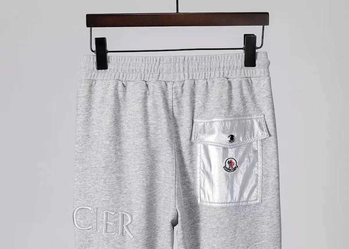 Moncler Genius Tracksuit Black with Red-White-Blue Trim - 12