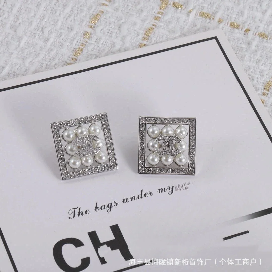 Chanel CC Silver Ear