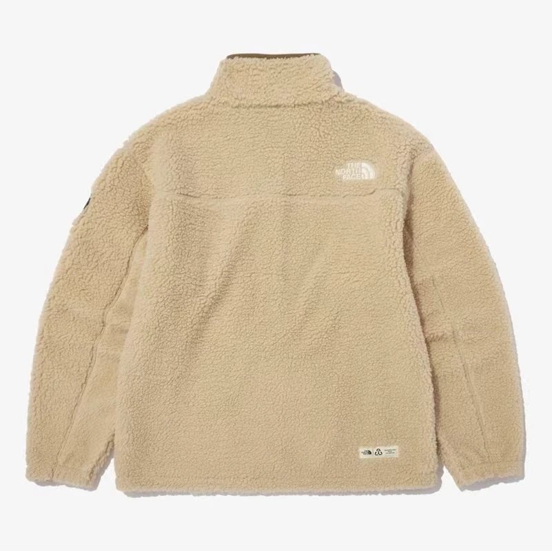 The North Face Fleece Jacket Beige Outerwear - 5