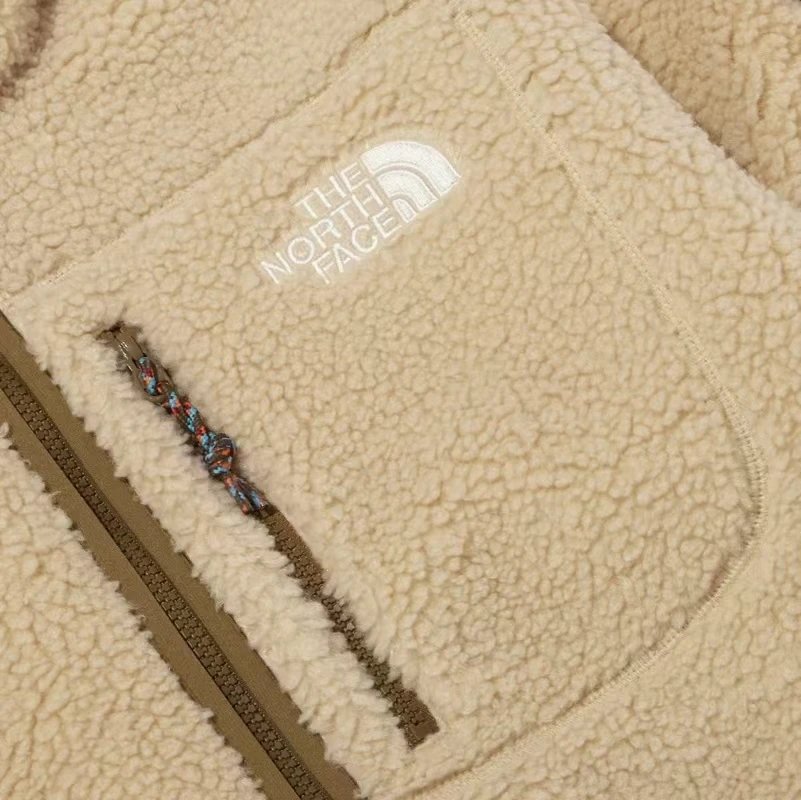 The North Face Fleece Jacket Beige Outerwear - 10