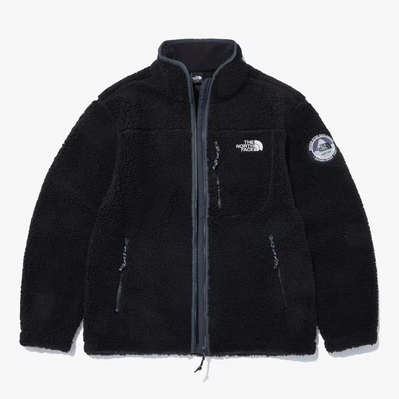 The North Face Fleece Jacket Beige Outerwear - 9